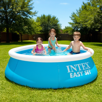 Piscine circulaire gonflable facile à installer, 7,7 kg, 880 L, PVC, pour enfants, divertissement aquatique en plein air, fabriqué en Chine