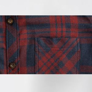 Camisa Casual de Manga Larga para Mujer, de Franela con Botones, Teñida con Hilo 100% Algodón de la Mejor Calidad, Ecológica, Transpirable y Antiarrugas - Product Image 3