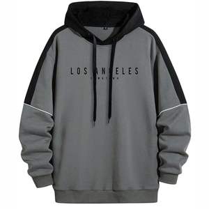 Veste de sport tendance pour homme, style coréen, printemps-automne, fine, décontractée, grandes tailles, sweats à capuche et pulls pour homme - Product Image 5