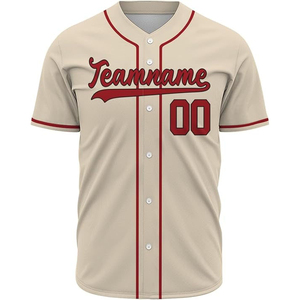 Best Quality Custom Logo Baseball Jerseys and Softball Shirts OEM Service Team Wear Plus Size Made in Pakistan - Product Image 1