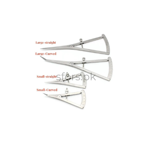 Calibrador de Hueso Manual para Implantes Dentales, Calibrador Castroviejo, Medidor de Espesor Óseo Quirúrgico, Acero Inoxidable, Certificado CE - Product Image 5