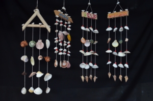 Handmade Eco-Friendly Natural Seashell Love Angel Wind Chime <b>Beaded</b> <b>Curtain</b> Living Room Decor - Product Image 5
