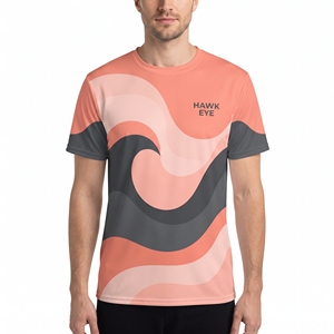 Camiseta Sublimada para Hombre al por Mayor, Camiseta Casual de Algodón y Poliéster con Estampado Personalizado, Camiseta Gráfica de Manga Corta, Ropa de Moda para el Día a Día - Product Image 5