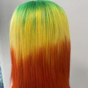 Perruque Lace Front Silky Straight 3 Tons Couleur Cheveux Personnalisés Tous les Styles 100% Cheveux Humains Vietnamiens - Product Image 2