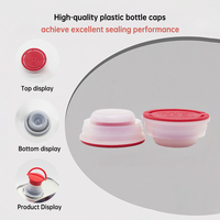 Bouchons de bec en plastique personnalisés OEM de 42mm boîtes de joint à vis écologiques pour seau de bidon d'huile moteur couvercle de bec d'emballage industriel de 32mm