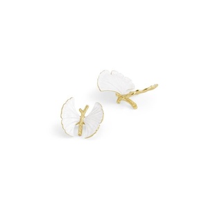 Butterfly Ginkgo Gold Decorative <b>Objects</b> Sculpture Eye Catching Look Flowers And Leaves Designer High Standard Quality - Product Image 3