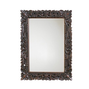 Wooden <b>Mirror</b> Frame Refined Home Decoration Element Offering Enduring Style for Tastefully Arranged Interiors - Product Image 6