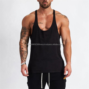 Customize <b>Men</b> 3D Tank <b>Top</b> 100% Cotton Body Building Gym Training Custom Design Fitness Stringer Streetwears Breathable Quick Dry - Product Image 1