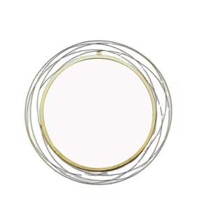 Espejos de pared de diseño de metal de hierro de calidad estándar utilizados para decoración de interiores, espejo decorativo colgante de pared al precio más bajo. - Product Image 6