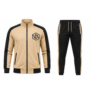 Conjunto Deportivo de Lujo para Hombre |   Chaqueta Deportiva Moderna y Pantalones Jogger |   Ropa de Invierno 100% Poliéster Ligera de Secado Rápido - Product Image 1