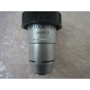 Objectif de microscope SP 100X/1.25 OIL 0.17 - Équipement et pièces semi-conductrices de renommée mondiale à confiance - Product Image 2