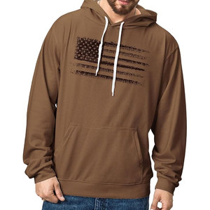 Hoodies Streetwear Men 3D Puff Print Pullover Web Pattern Rhinestone High Quality In Stock Casual Oversized 3D Puff Embroidery - Product Image 2