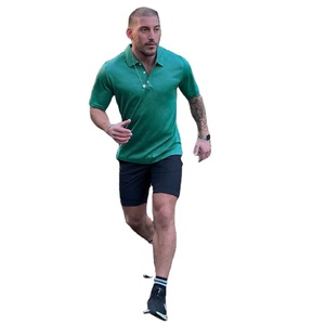 Uniforme de Trabajo Personalizado de Alta Calidad, Camiseta Polo Deportiva de Algodón y Poliéster Lisa para Hombre, Uniforme Empresarial para Empleados, con Logotipo Bordado - Product Image 5