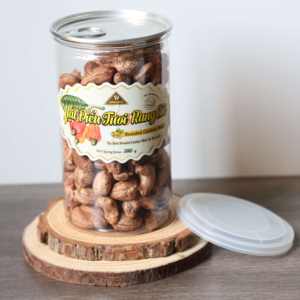 380g Nueces de Anacardo Orgánicas Premium de Vietnam, Tostadas y Saladas, Sin Cáscara, W240 (Marca Dong Phu) en Frasco Redondo con Sello de Aluminio Fácil de Abrir - Product Image 1