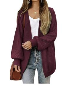 Cárdigan Largo Holgado para Mujer, Diseño Grueso, Abertura Frontal, Otoño, Nuevo, Directo de Fábrica con Logotipo Personalizado de Bangladesh - Product Image 1