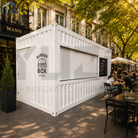 Cocina Modular Prefabricada en Contenedor de Envío, Diseño Personalizado para Exteriores, Solución para Proyectos de Negocios de Comida Casual
