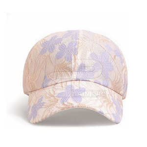 <b>Women</b> Lace Baseball <b>Hat</b> Floral Design Breathable Lightweight Fashion Headwear for Casual Outdoor Wear and Daily Style - Product Image 2
