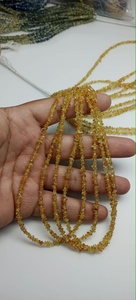Zafiro Amarillo Natural Pulido, Cuentas de Zafiro en Bruto Sin Cortar, Tamaño de 3*4mm a 4*5mm, Precio de Mayorista, Compre en Línea Directamente del Fabricante - Product Image 2