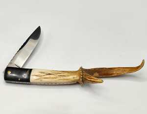Couteau utilitaire à pointe affûtée SHARP POINT TRADES, lame en acier, manche en bois, épaisseur de 0,5 mm, longueur totale de 6,7 pouces, garantie de 3 ans - Product Image 2