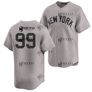 Custom Pinstripe <b>Baseball</b> Jersey Mens Button Up Team Uniform Sportswear Wholesale Vintage Pinstripe <b>Baseball</b> Jersey Custom Name - Product Image 1