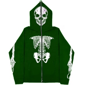Streetwear Quality Thick <b>Fleece</b> Cotton Heavy <b>Zip</b> <b>up</b> Oversized <b>Hoodie</b> <b>Hoodie</b> Custom Logo Cropped <b>Zip</b> <b>up</b> <b>Hoodie</b> Men - Product Image 1