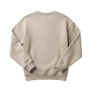 Sudadera Oversize Personalizada con Logo de Chenille OEM/ODM para Mujer, 100% Algodón, Cuello Redondo, Estilo Universitario con Letras, Pullover Privado - Product Image 5