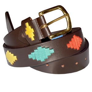 Ceinture Polo 100% Cuir Véritable Faite à la Main, Style Décontracté Élégant, Boucle en Alliage, Design Raffiné, Longueur Personnalisable, Fabriquée en Inde - Product Image 3
