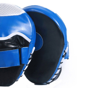 Guantes de Boxeo Azules, Manoplas de Entrenamiento y Objetivo de Golpeo Transpirable - Product Image 4