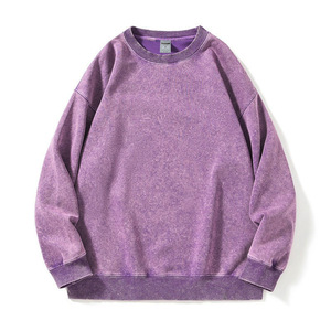 Women <b>Vintage</b> Acid Wash <b>Sweatshirt</b> Oversized Fit Custom Apparel Manufacturing Service - Product Image 5
