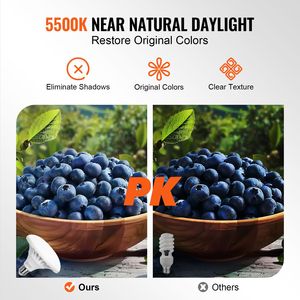 Kit di Illuminazione Professionale con Lampade LED Bicolore 30W 5500K, Supporto Treppiede Regolabile 20x28 Pollici, Softbox con Effetto Luce Diurna Naturale - Product Image 3