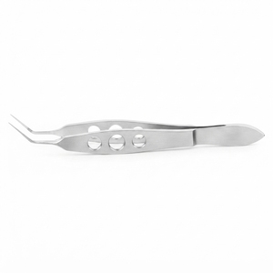 Pinzas Oftálmicas Utrata para Capsulorrhexis, Pinzas Microquirúrgicas de Precisión, Instrumento Quirúrgico de Punta Fina de Acero Inoxidable - Product Image 1