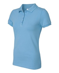 Camiseta Polo Casual para Mujer, Algodón Orgánico, Tacto Suave, Cuello Clásico, Uso Diario, Logotipo Personalizado - Product Image 1