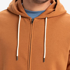 Sudadera con capucha y cremallera para hombre, cálida para invierno, informal, estilo Y2K, con capucha y cremallera, para actividades deportivas al aire libre. - Product Image 3
