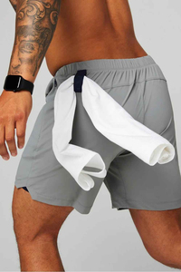 Pantalones Cortos Deportivos para Hombre, con Bolsillos para Toallas, Tela Resistente, Hechos de Microfibra de Poliéster - Product Image 6