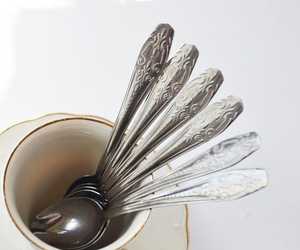 Vintage Coffee Spoon <b>Set</b>, Stainless steel Small Spoons - Product Image 5