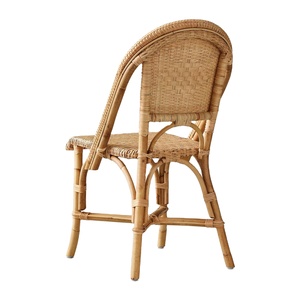 New Arrival Eco Friendly Handmade Wicker Natural Rattan Dining Side <b>Chair</b> For Restaurant Cafe And Home From Vietnam Manufacturer - Product Image 2