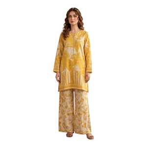 Elegant Printed Lawn Collection for Women Indian and Pakistani Clothing with Soft Cotton 2 Pc Lawn Suit Summer <b>Dress</b> Daily Wear - Product Image 1