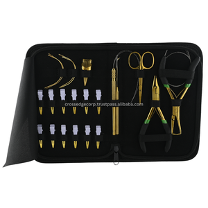 Kit de herramientas profesionales para extensiones de cabello, alicates removedores de microcuentas, herramienta de gancho para tirar del cabello de acero inoxidable y dedo de separación - Product Image 1