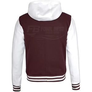 Chaqueta Acolchada de Invierno Personalizada para Hombre, Cuello Alto, Impermeable, Forro Polar, Corte Ajustado, Logotipo Personalizado con Serigrafía en la Parte Delantera, OEM - Product Image 2