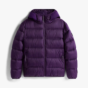 Chaqueta Acolchada con Capucha para Hombre, Fabricación Personalizada de Marca y Ropa de Invierno OEM - Product Image 1