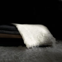 Écharpe d'hiver en cachemire 100% tissé, durable et élégante, couleur unie, nouveau design personnalisable, KMB Pashmina