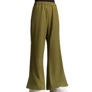 Buy Custom Female Joggers Baggy Sweatpants Pants <b>Trousers</b> <b>High</b> <b>Waist</b> Flare <b>Elastic</b> Breathable Cotton Streetwear Oversized - Product Image 4