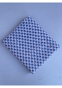 ผ้าฝ้ายแท้ 100% ผ้าพิมพ์ลายบล็อกทำมือจากอินเดีย ผ้าฝ้ายสวยงามเป็นมิตรกับสิ่งแวดล้อม เหมาะสำหรับทำชุดเสื้อผ้า - Product Image 6