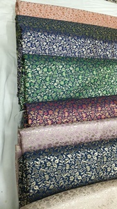Tela Brocada Jacquard Metálica Iridiscente para Tapicería Moderna y Decoración de Hogar de Lujo - Product Image 3