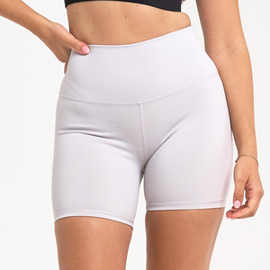Wholesale <b>Women</b> Activewear Compression <b>Shorts</b> High Waist Athletic Workout Fitness Running Yoga Training Gym Apparel Manufacturer - Product Image 2