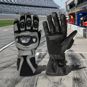 Guantes Duraderos para Motociclismo con Tela Transpirable y Protección Rígida en los Nudillos para Motocross y Uso en Carretera - Product Image 5