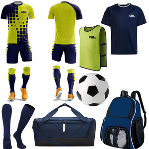 Premium Fabric Men Soccer Kit Lightweight Football Uniform Set Designed For Maximum Comfort And <b>Long</b> <b>Match</b> Sessions - Product Image 1
