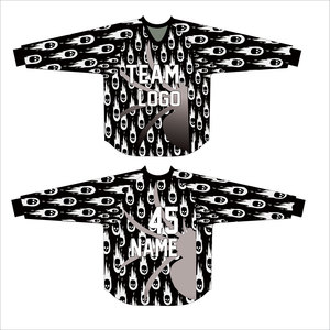 Camiseta de Competición de Paintball Personalizada con Sublimación Completa, Logotipo, Nombre del Jugador, Número y Rendimiento - Product Image 4