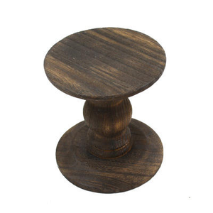 Portavelas de Madera Rústico al por Mayor para Decoración de Bodas, Portavelas de Pilar de Madera para Mesa de Salón, por MULTI CRAFT - Product Image 1