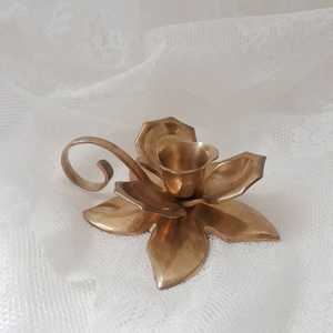 <b>Black</b> Iron <b>Candlestick</b> Holder with Geometric Design for Home Decoration - Product Image 4